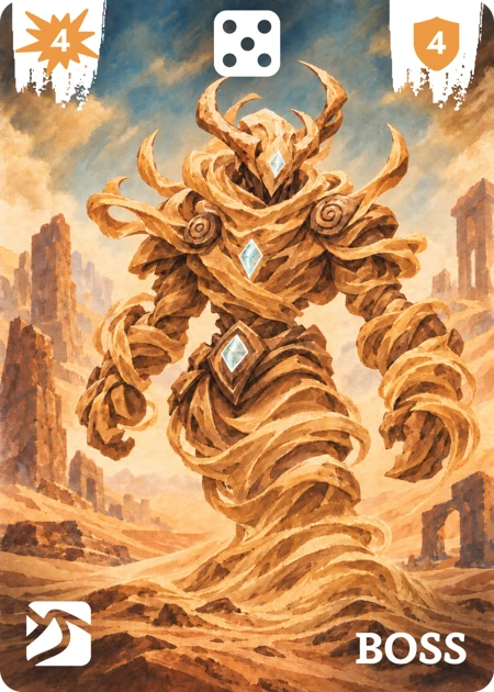 Sand Boss card