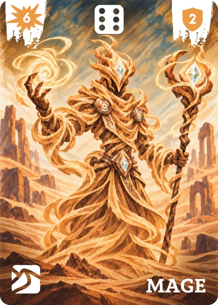 Sand Mage card