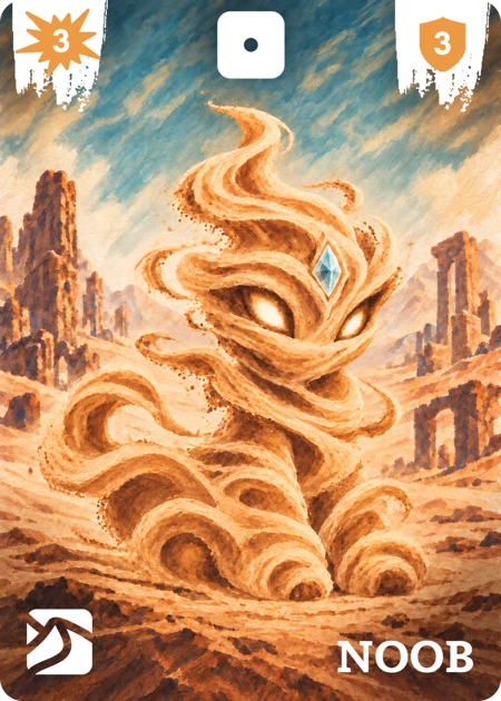 Sand Noob card