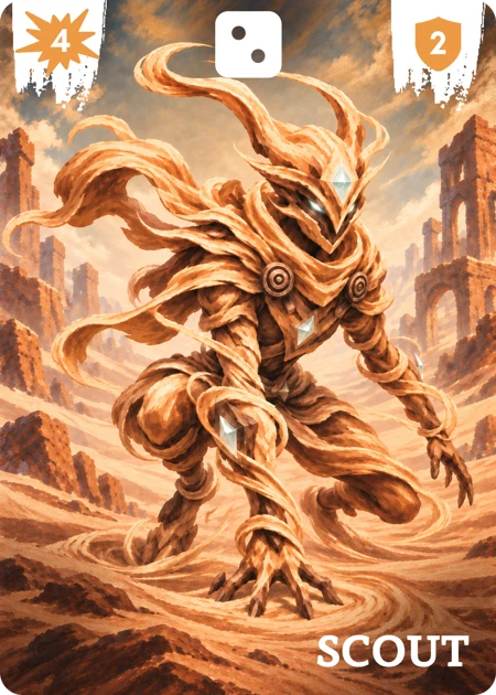 Sand Scout card