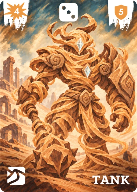 Sand Tank card